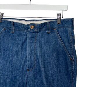 Levi's Vintage Panatela Sportswear Blue Wide Leg Jeans - Size 32